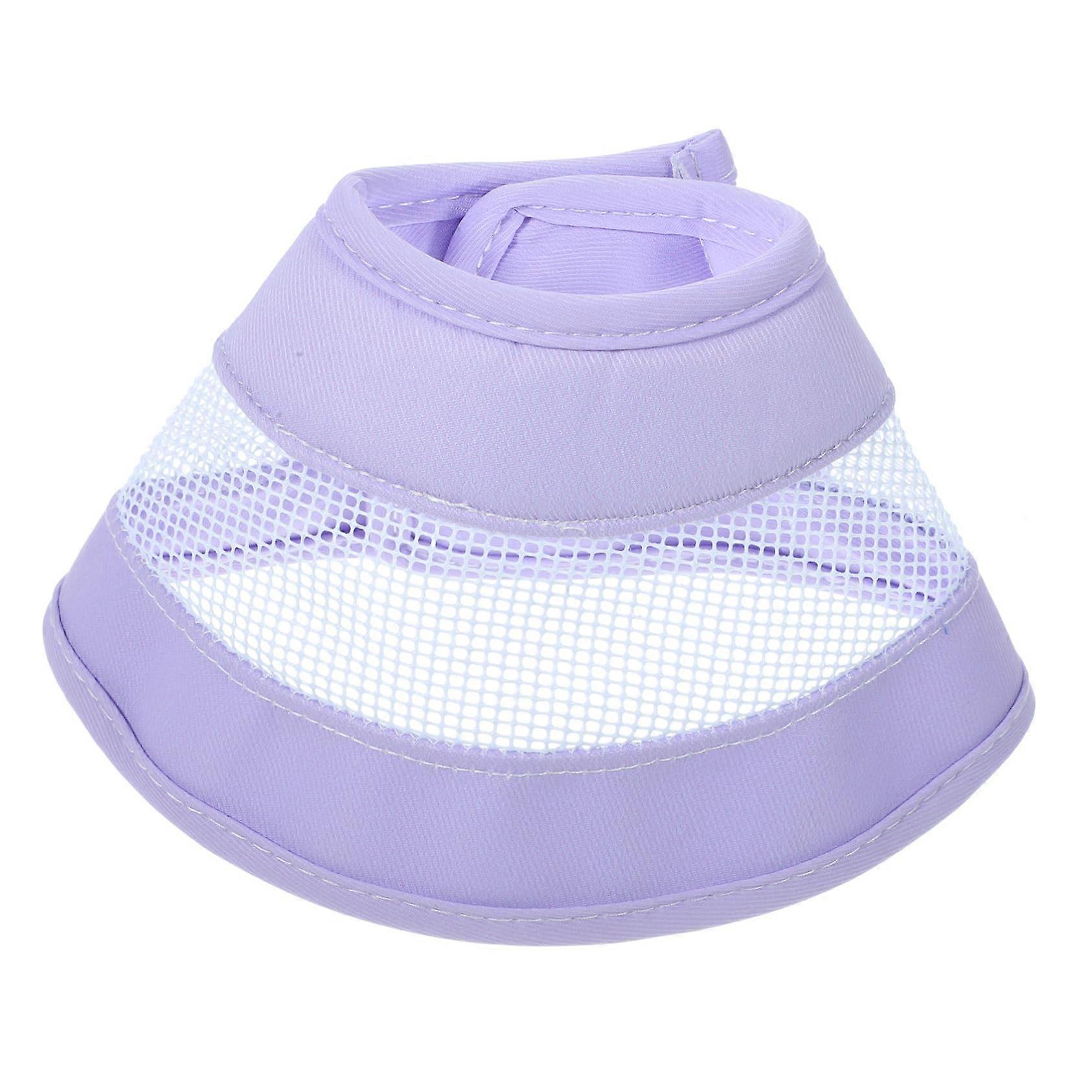 Soft Cat Recovery Collar Adjustable Cone for PostSurgery Cats, Breathable Soft Fabric, AntiLicking for Kittens