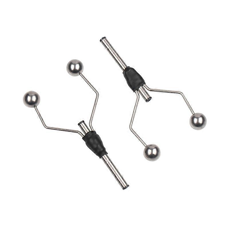 2PC Double Head Bi-Ceramic Tip Fly Tying Bobbin Holder for Fishing