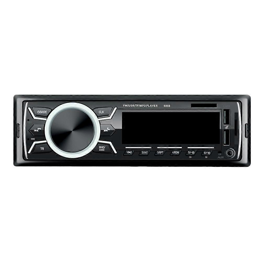 Aux in Music Player Dual USB Fm Wireless Car Player 2Pcs Black Color