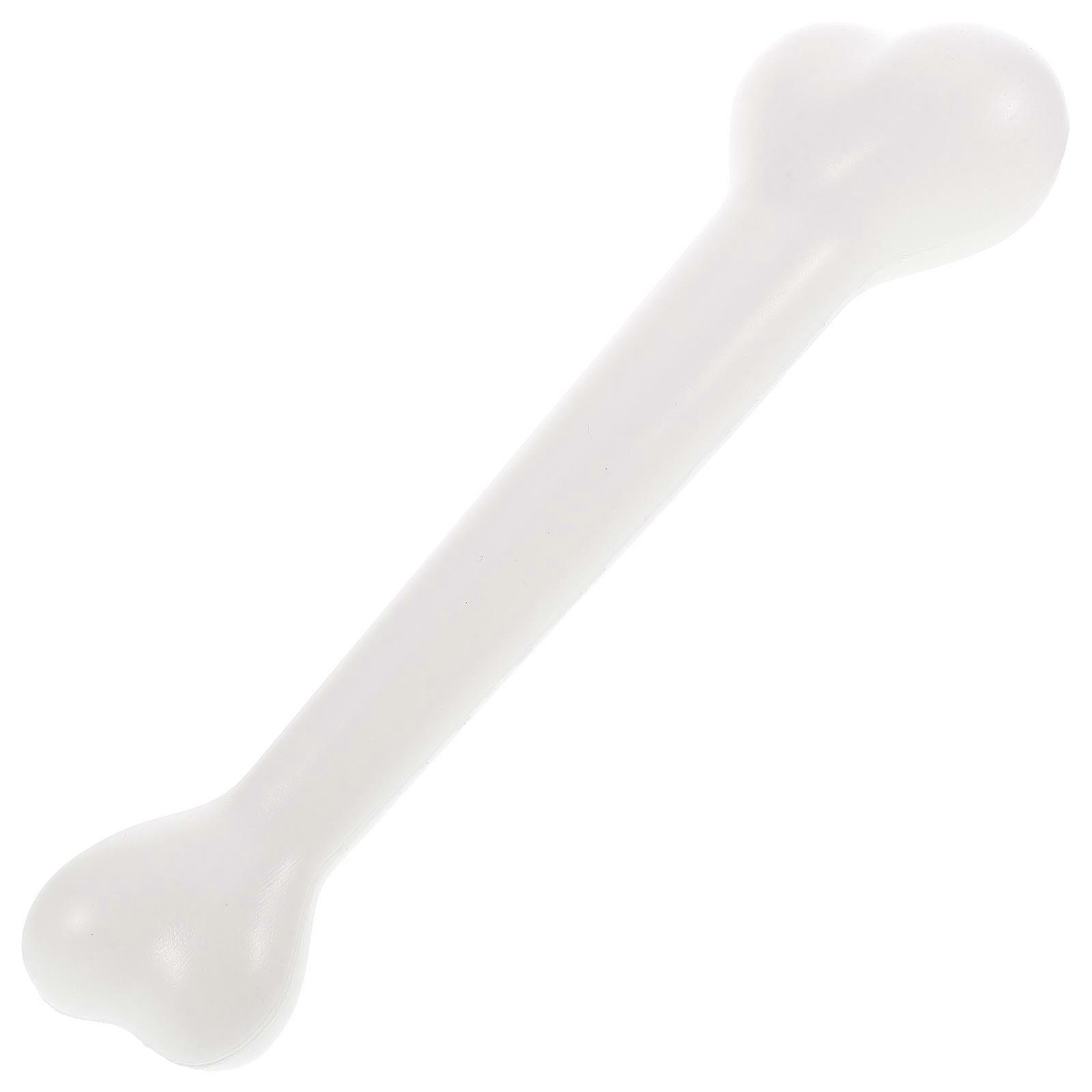 Model Dog Bones Halloween Props for Decor Plastic Simulative Bone Toy White