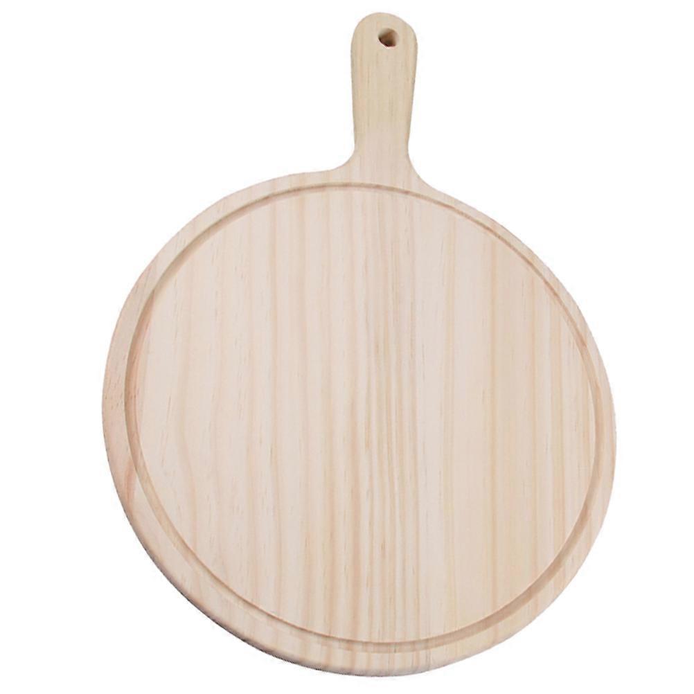 Wooden Pizza Tray for Serving 3Pcs Versatile Kitchen Dinner Trays