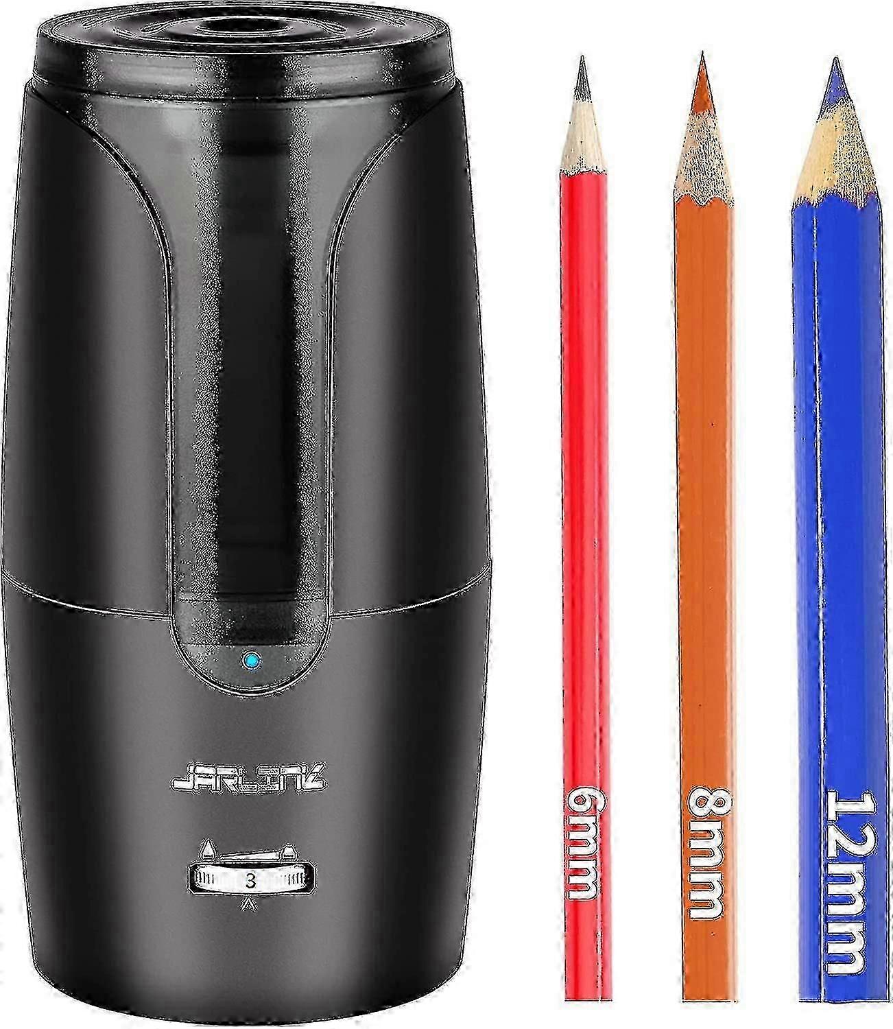Automatic Stop Rechargeable Electric Pencil Sharpener for Efficient UK Office and School Work