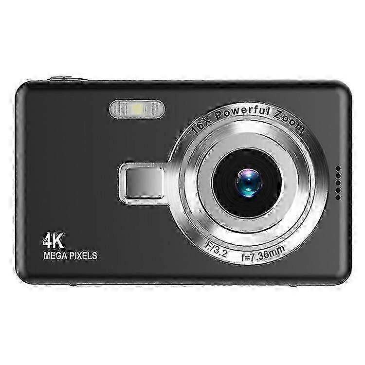 Q12 2.4 Inch HD Digital Camera with Advanced CCD Sensor & 64GB Memory Card for 4K Video Recording - Photography Enthusiast's Choice