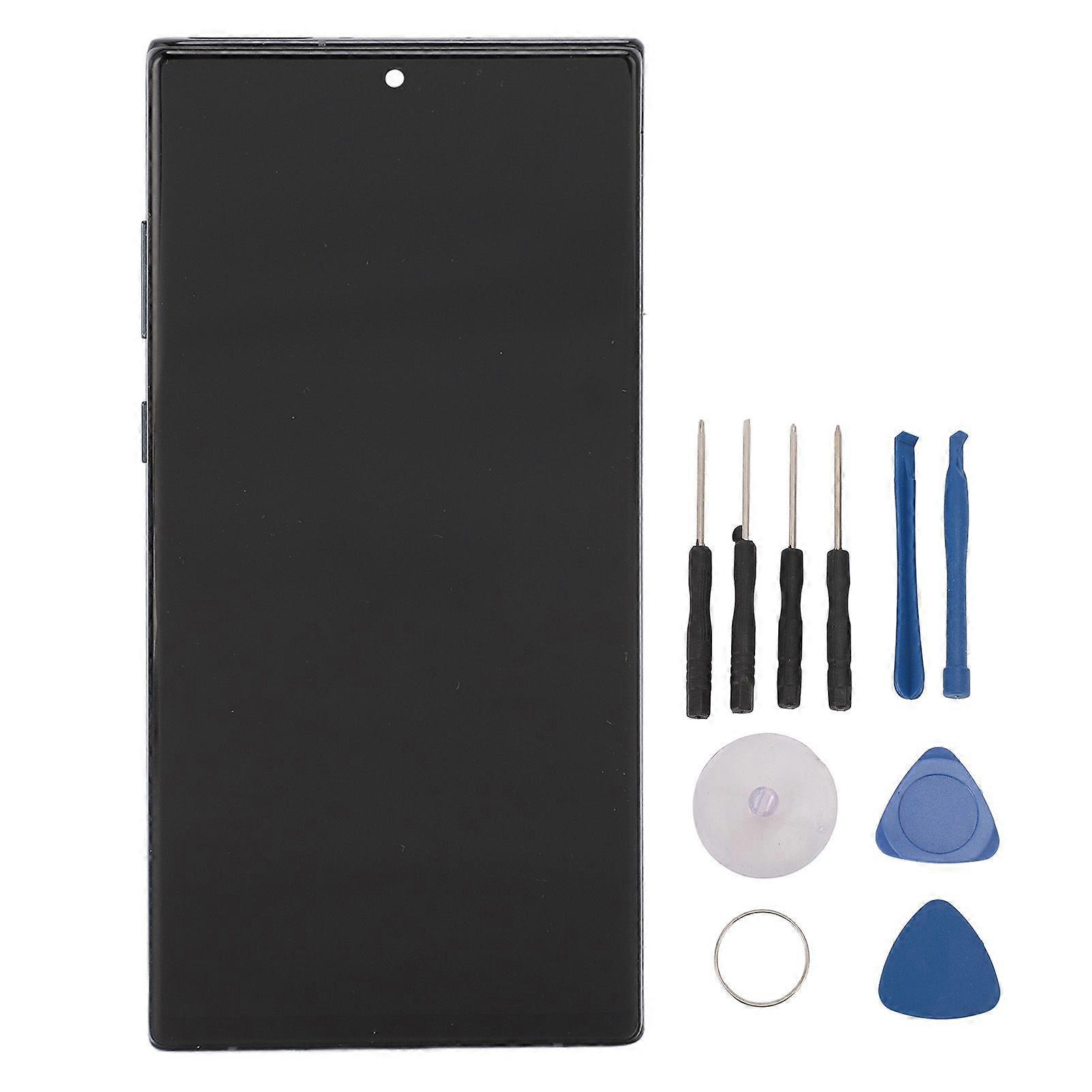 Screen Replacement for Galaxy Note 10 Plus TFT LCD Display Phone Touch Screen Digitizer Assembly with Frame and Repair Tools