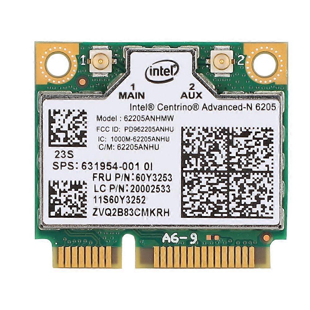 300Mbps for Intel Wireless-N 6205 Mini PCI-E Network Card for Thinkpad Laptop