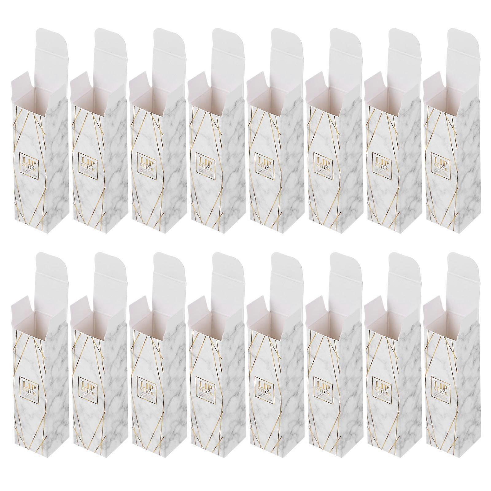 Lip Gloss Packing Box for Storage 60Pcs Lipstick Wrapping Boxes