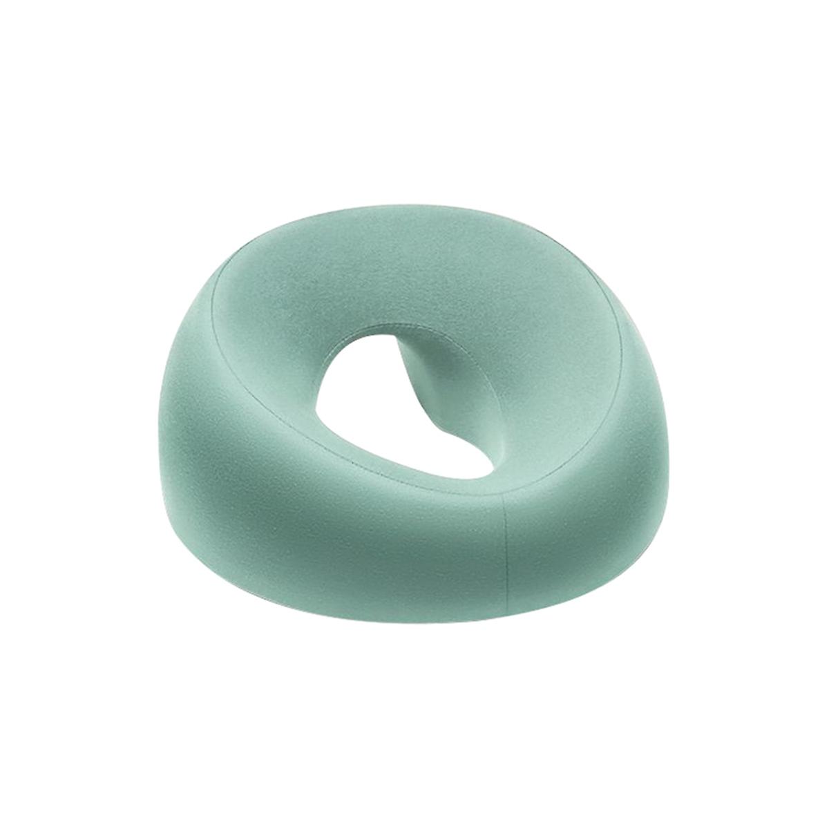 Ergonomics Lying Down Pillow Memory Foam for Beauty Salon green