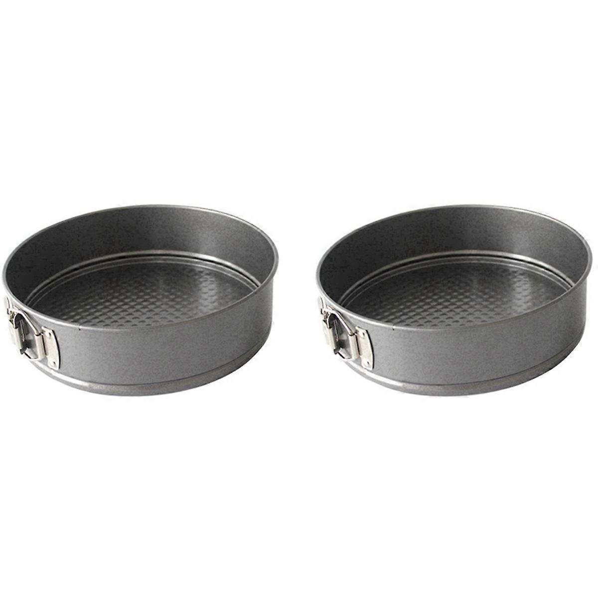 Round Leakproof Baking Cake Pan with Removable Bottom (9 Inches)