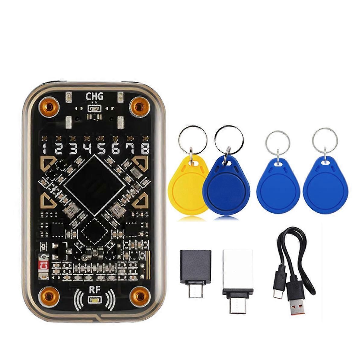 Chameleon Ultra RFID Smart Chip Reader+2xUID/2xCUID Keychain