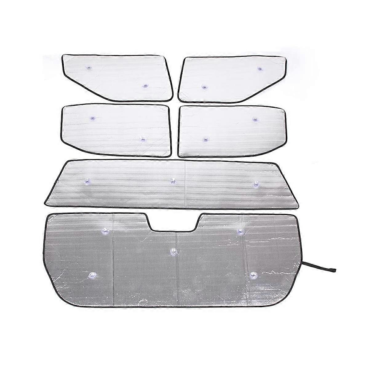 Car Windshield Sun Shade Set Sunshade Side Rear Window Shade Cover