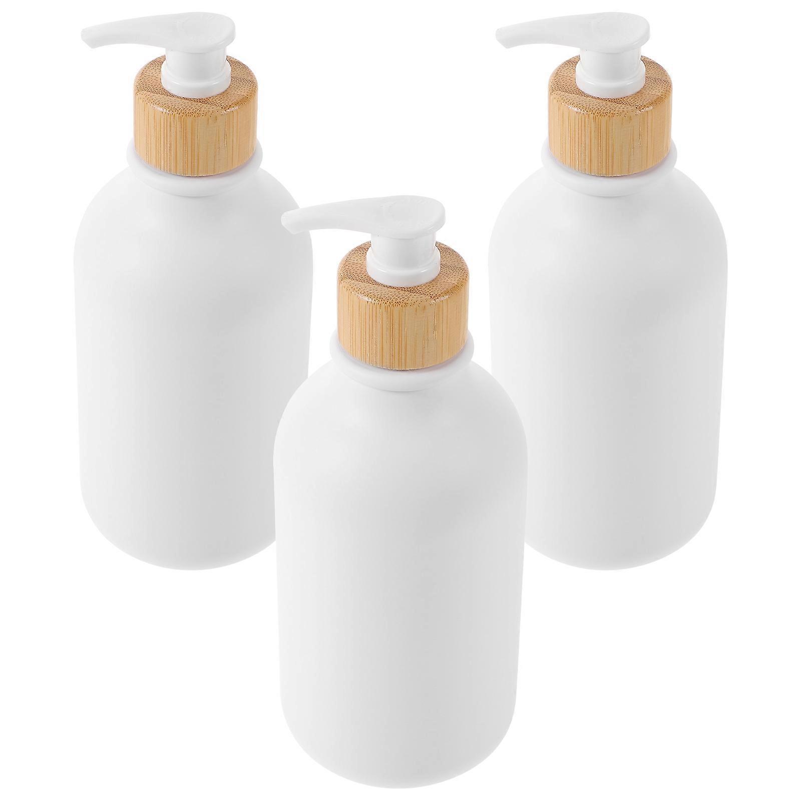 Shampoo Dispenser Bottles for Storage 9Pcs Refillable Pump Set