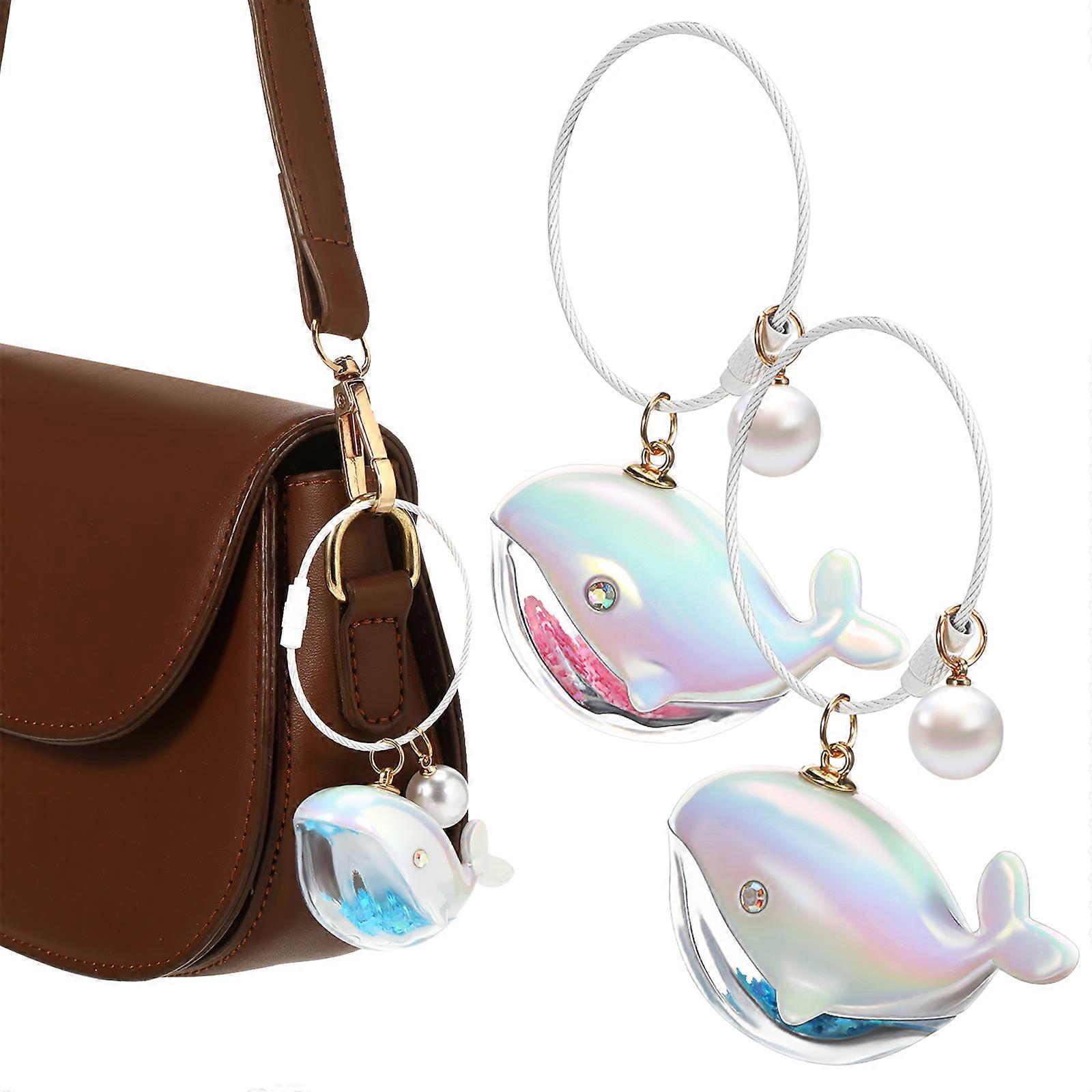 Ocean Themed Whale Keychain for Key Organization 6Pcs Accessories