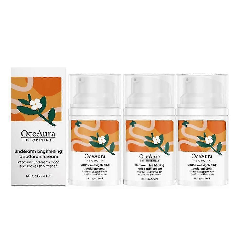 קרם דאודורנט מקורי להבהרת בית השחי לטיפול בשחי כהים, מסיר ריחות גוף לנשים וגברים, טיפול בשיער חודרני 25-26