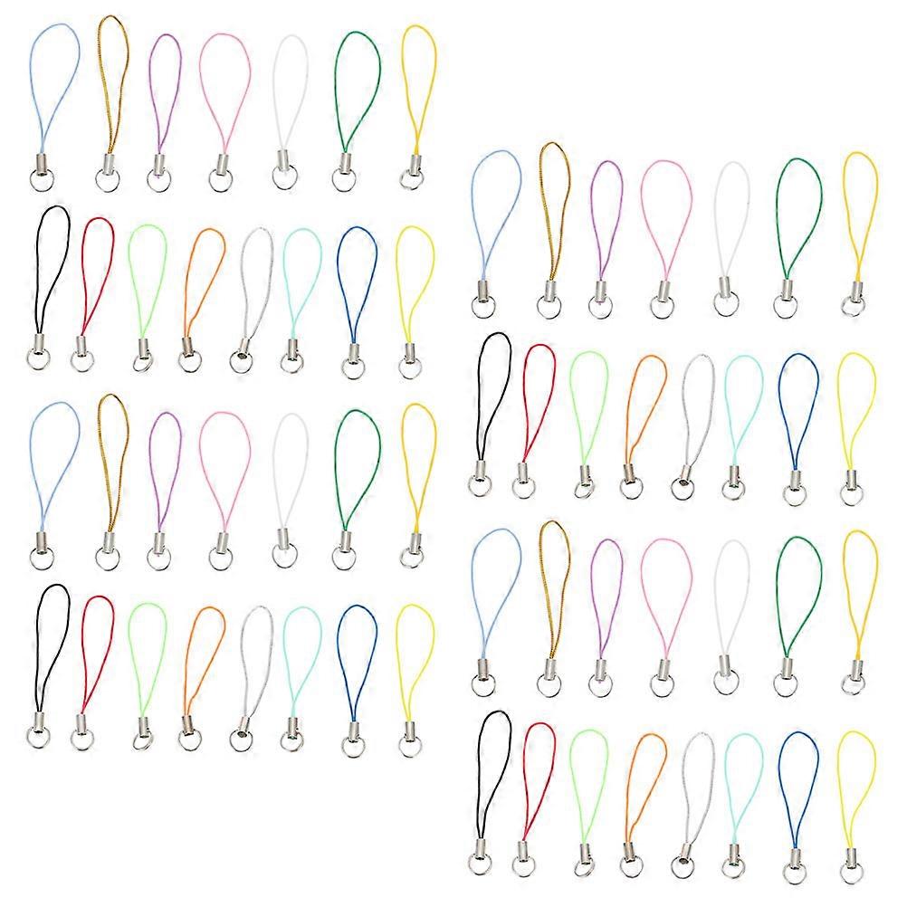 Phone Rope Mobile Phone Lanyard for Decor 200Pcs DIY Keychain Straps