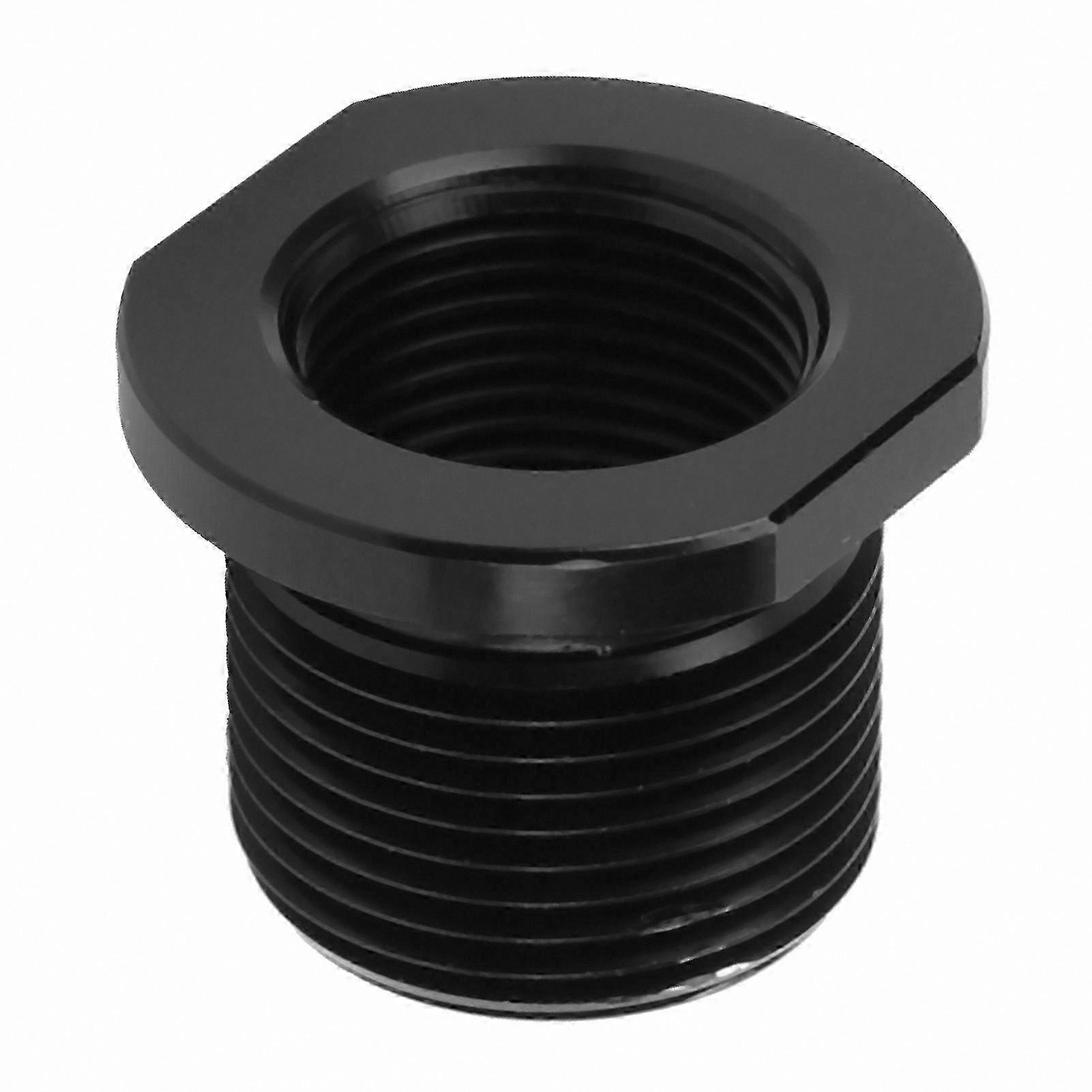 Aluminum Alloy Fuel Filter Adapter with 1/2-28 to 5/8-24 Threads Universal Connector for Automotive Use