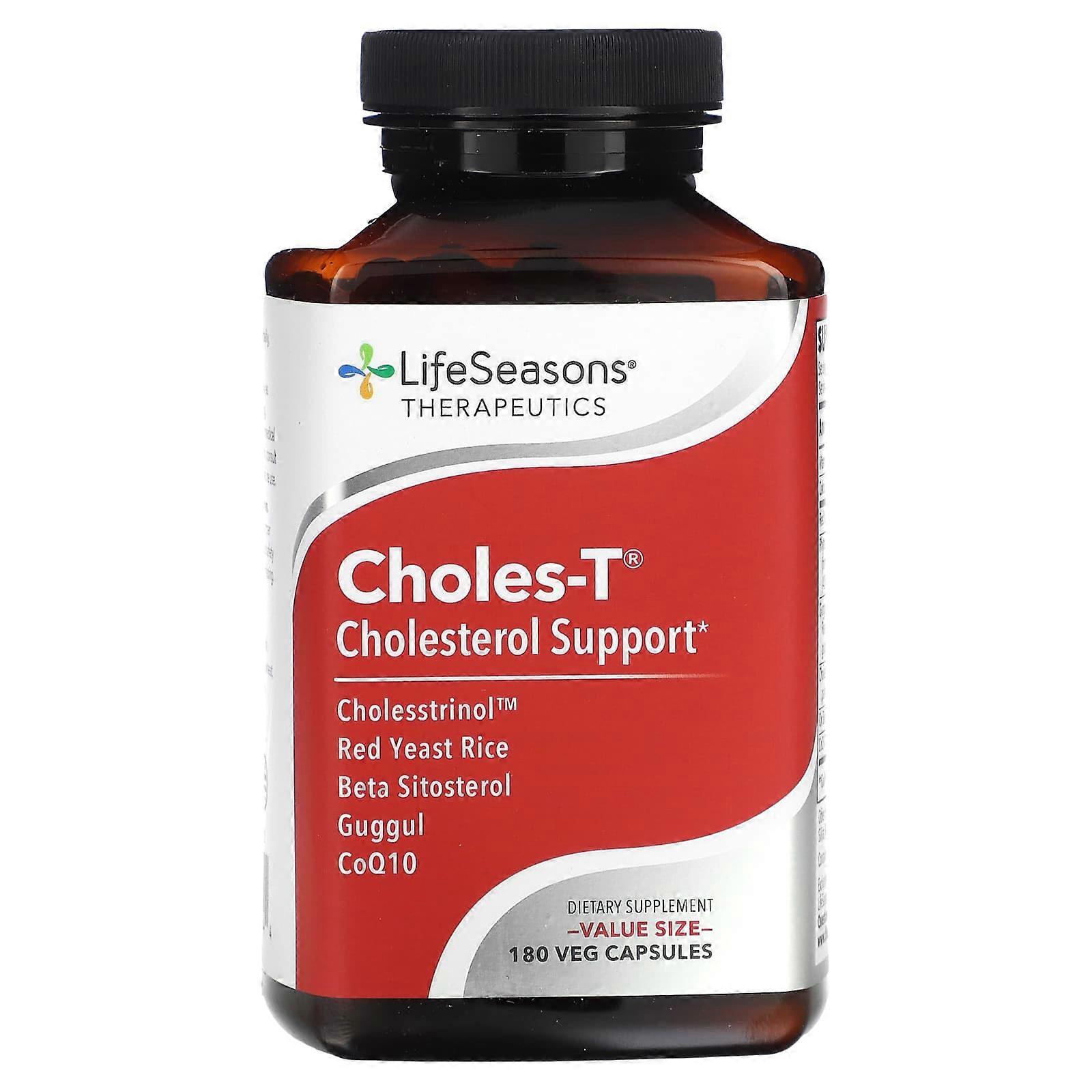 Choles-T, Cholesterol Support, 180 Veg Capsules