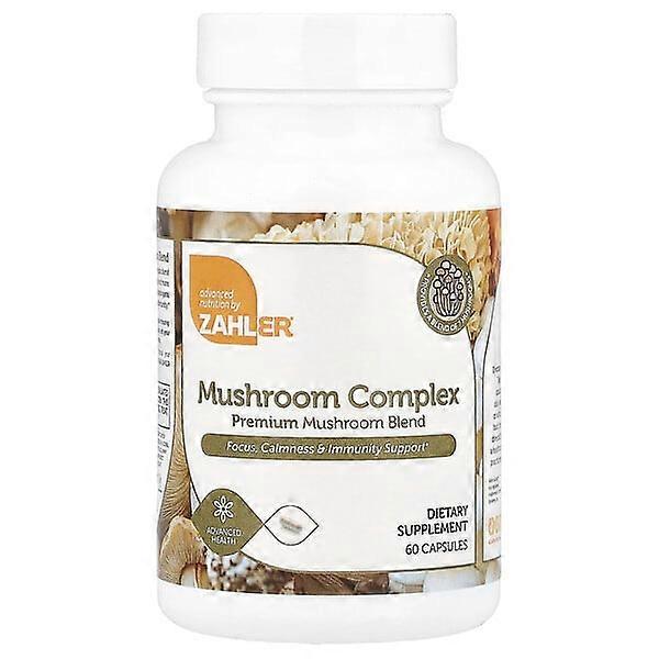 Zahler, Mushroom Complex, 60 Capsules