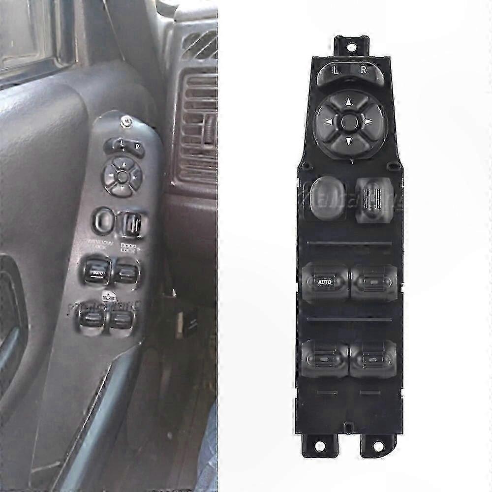 Front Left Power Window Master Control Switch for 1997-2001 Jeep Cherokee XJ Series 4 Door FG2025031701337