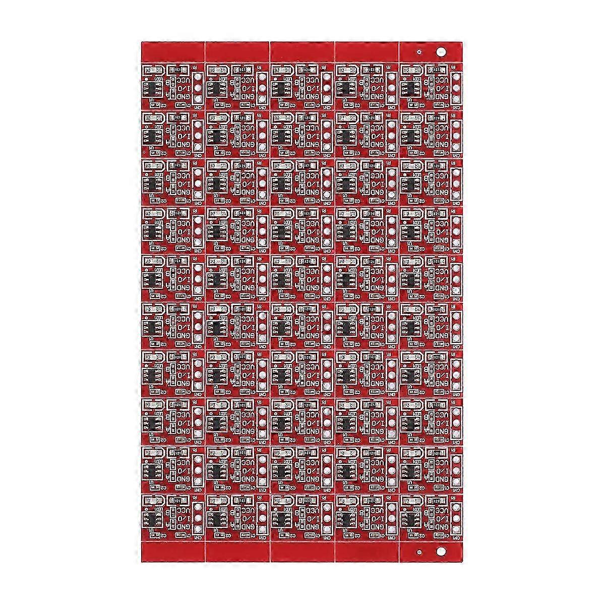 50Pcs Ttp223 Touch Button Modular Self-Locking Jog Capacitive Switch Single-Channel formation