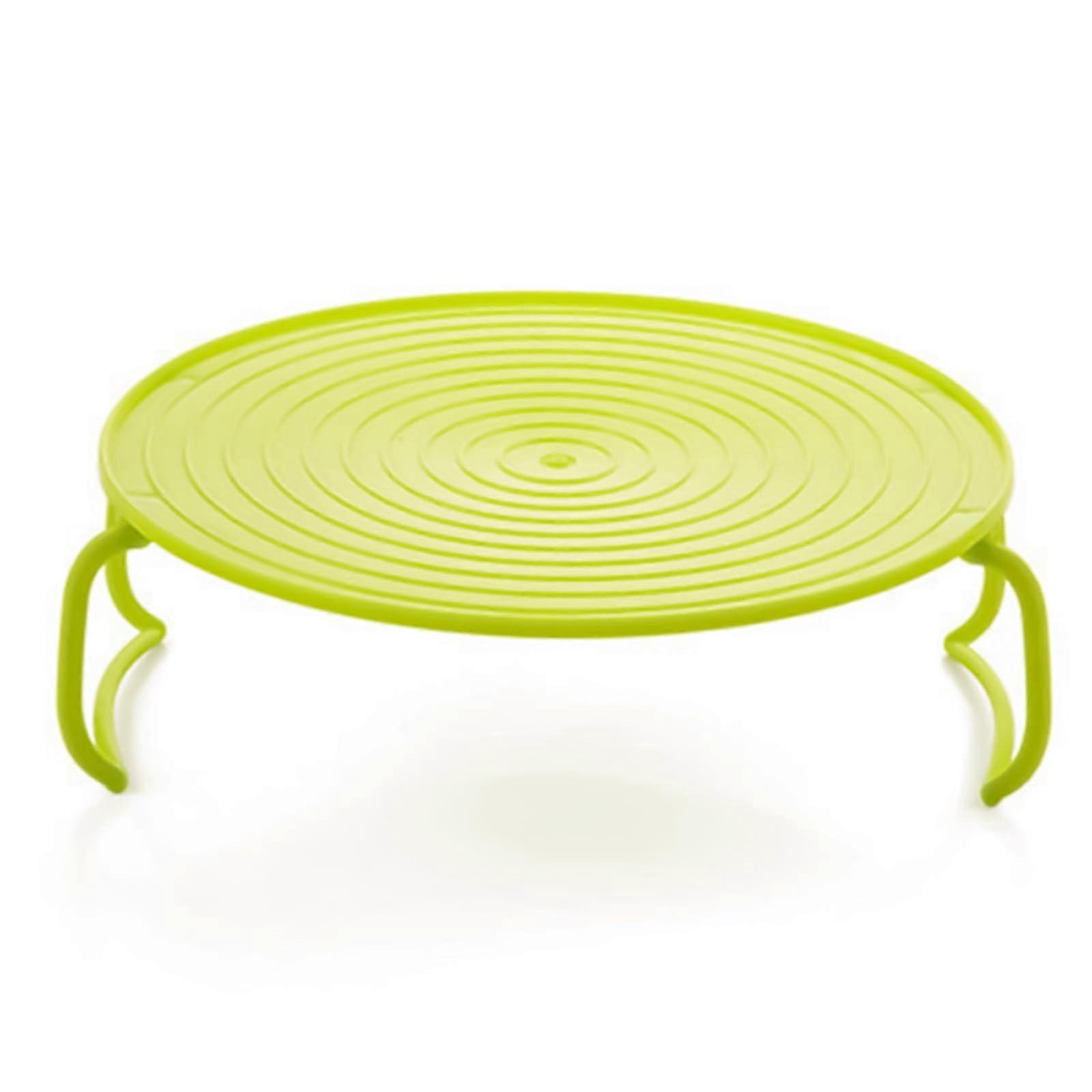 Food Heating Tray SpaceSaving Green DoubleOven Heating Shelf For Students And Office Employees
