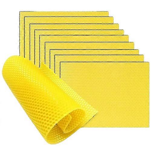 Beeswax Sheets Set of 30 for Candle Making Craft