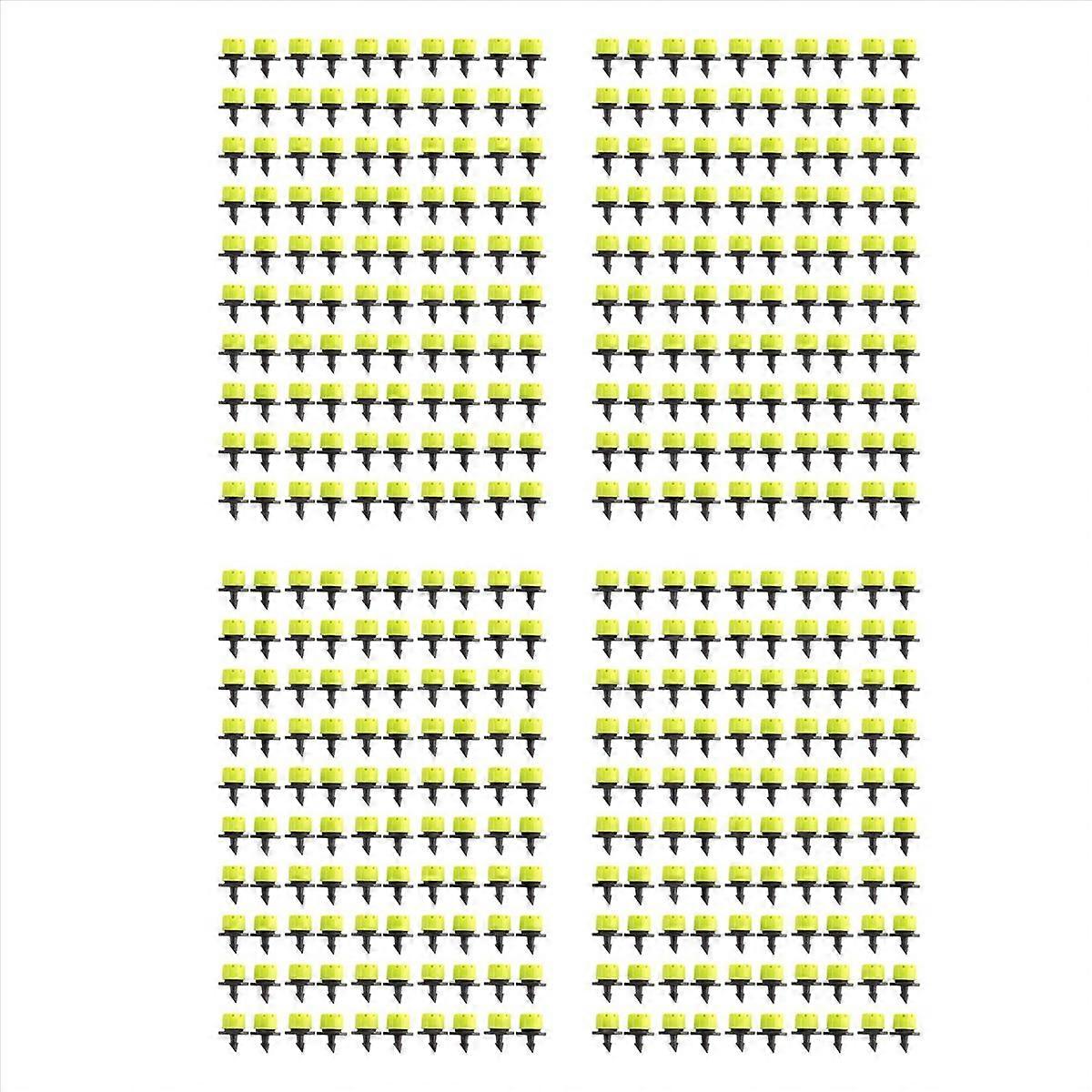 100Pcs 1/4Inch Adjustable Drip Irrigation System Watering Sprinklers