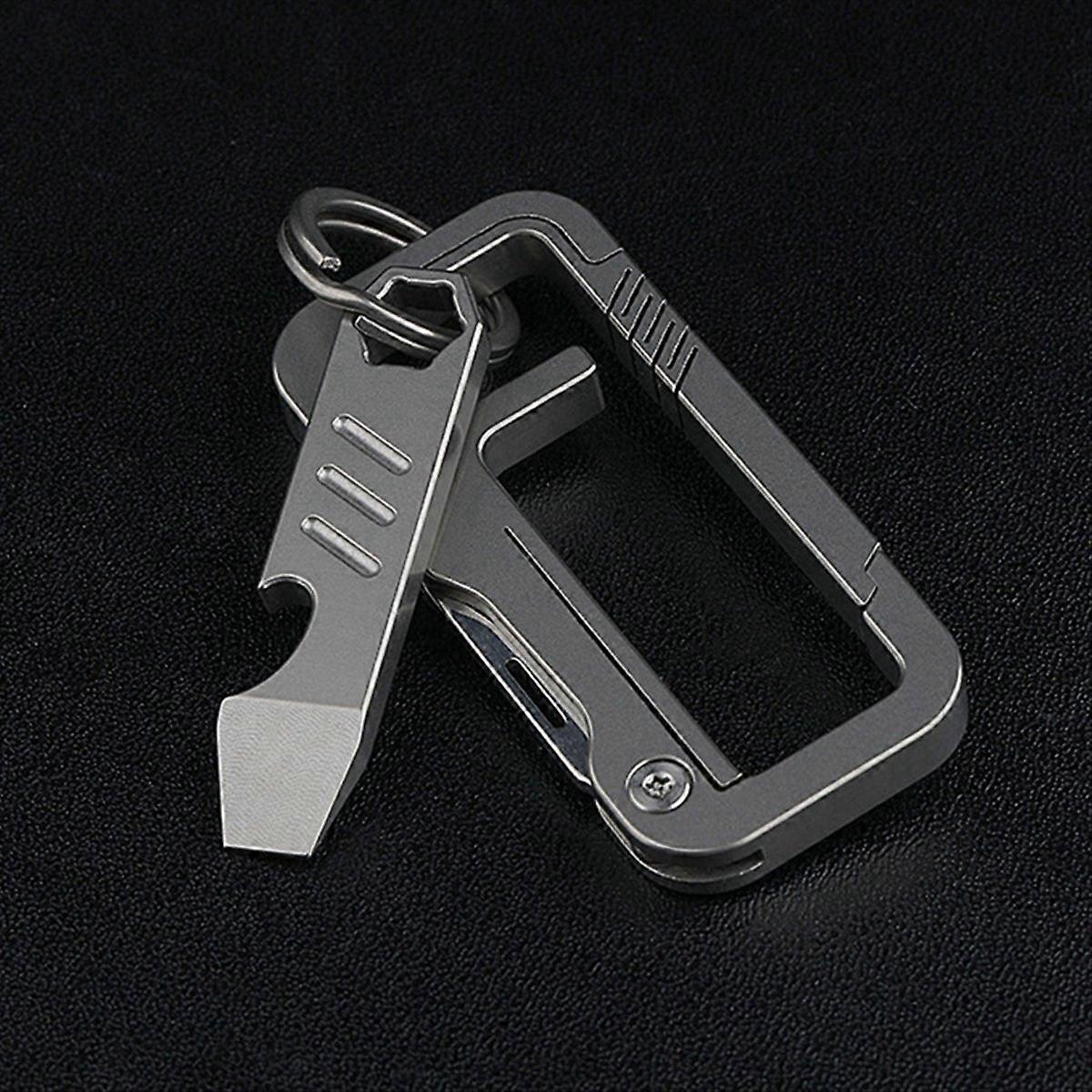 Multifunctional Mini Crowbar, Bottle Opener, Hexagonal Wrench, Portable Outdoor Multi-Functional Too
