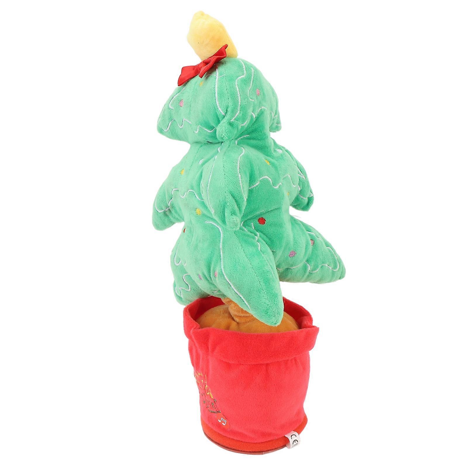 Xmas Dancing Talking Mimicking Toy Repeat What You Say Cute Recording Singing LED Lights Talking Imitation Toy Type 4 