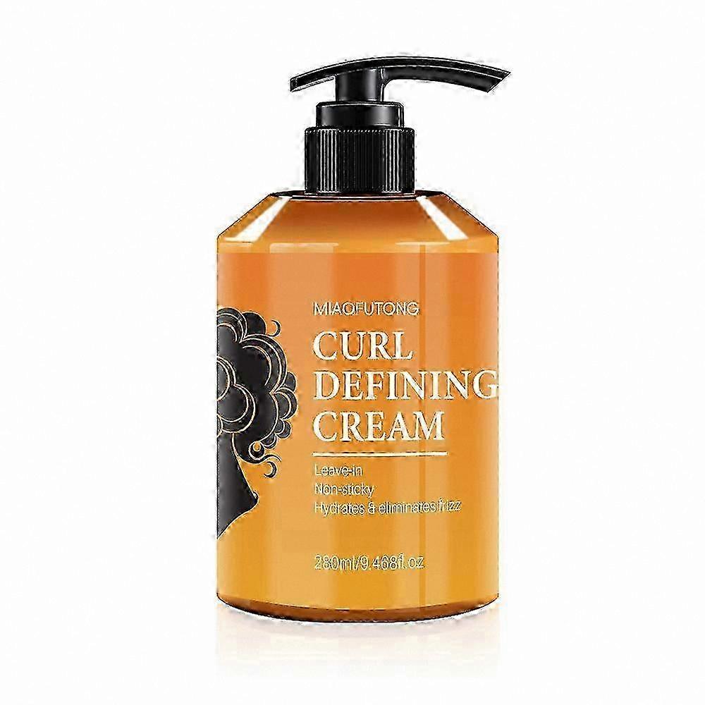 Moisturizing Curl Enhancer for Curly and Wavy Hair, Lightweight Formula for All Hair Types