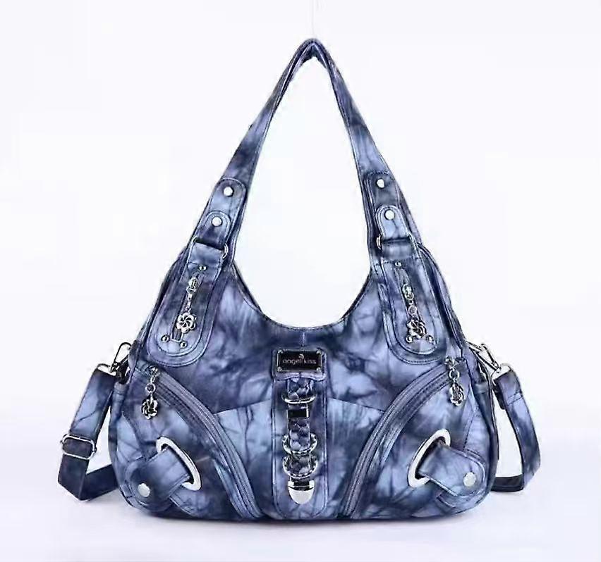 ANGEL KISS KL15962-4カジュアルレディーストートハンドバッグPUレザー大容量ホーボーバッグ