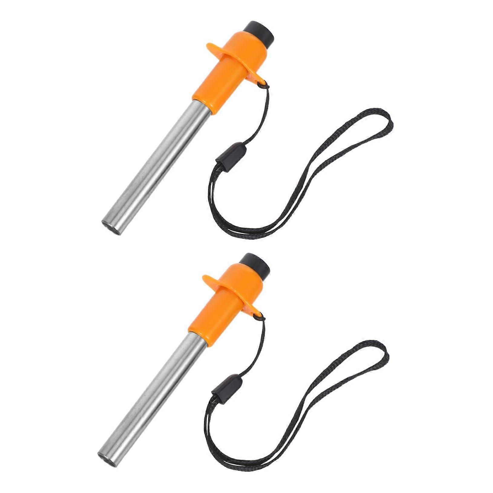 Piezo Spark Igniter 2Pack Weatherproof Camping Stove Grill Ceramic Push Button Replacement Electrode Gas Fireplace