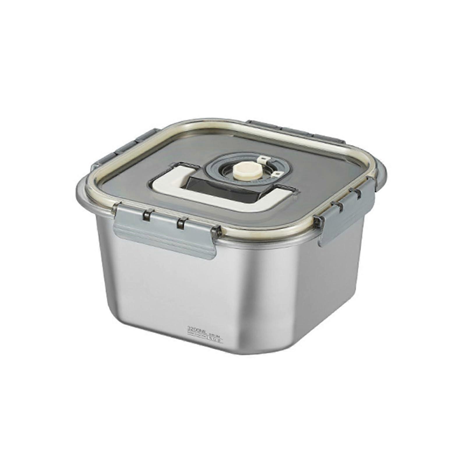 Portable Food Storage Container Stainless Steel Lunch Box Easy To Use And Clean Storage Box