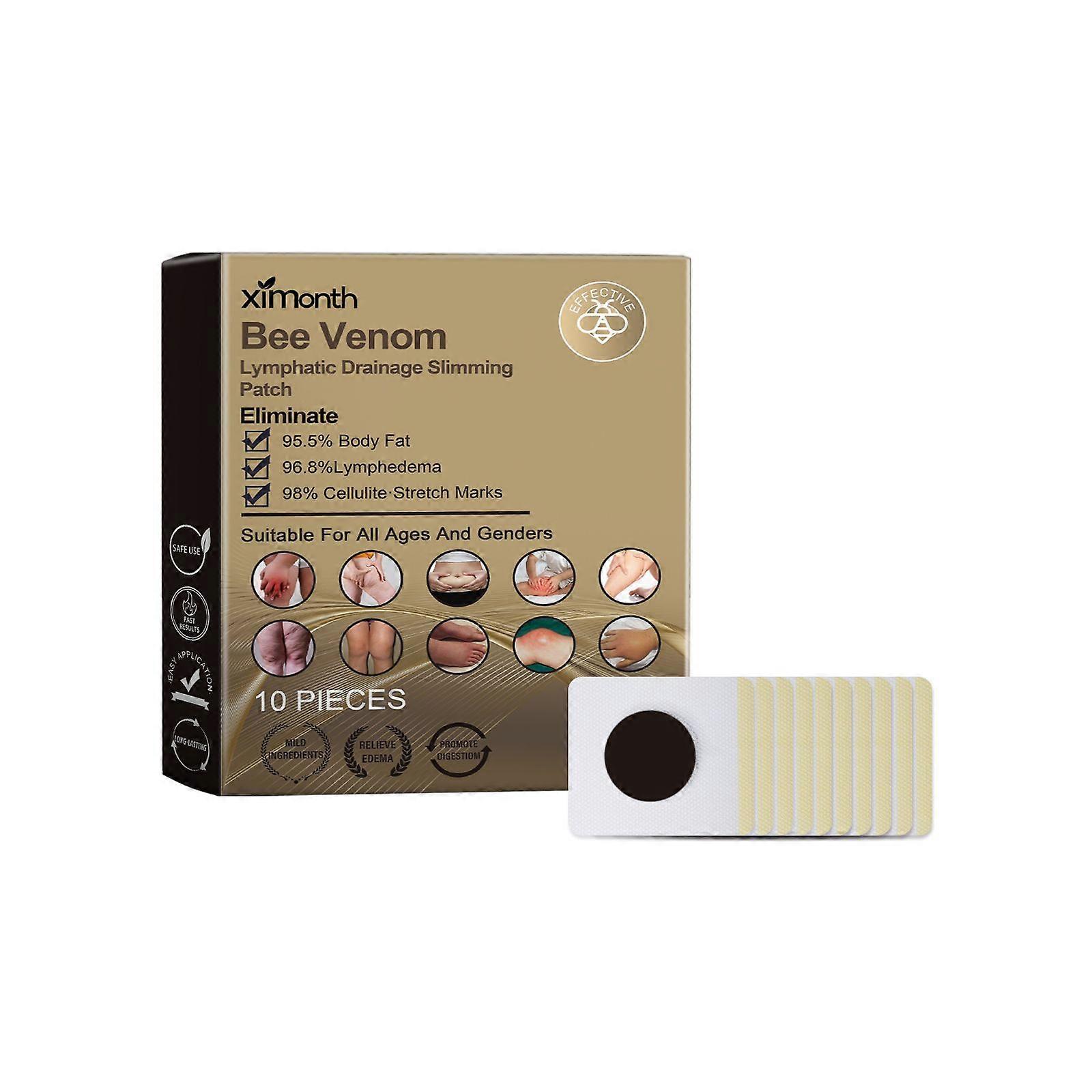 Ximonth Bee Venom Slimming And  Patch Slimming,  And Firming Belly Skin Patch Light Figure  Patch