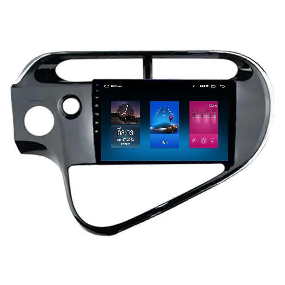 RoverOne Car Stereo Radio Bluetooth CarPlay Android Auto GPS Sat Nav Touch Screen for Toyota Prius C 2018-2020