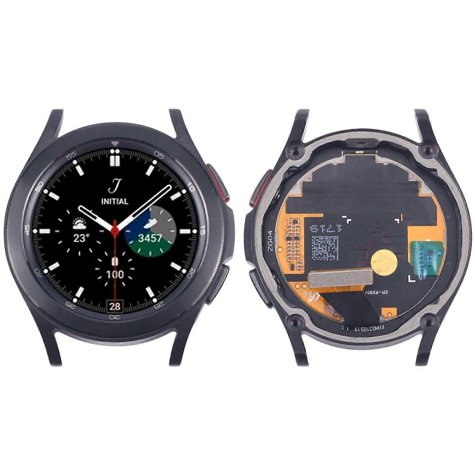 COMPATIBLE LCD with Frame for Galaxy Watch4 Classic 42mm