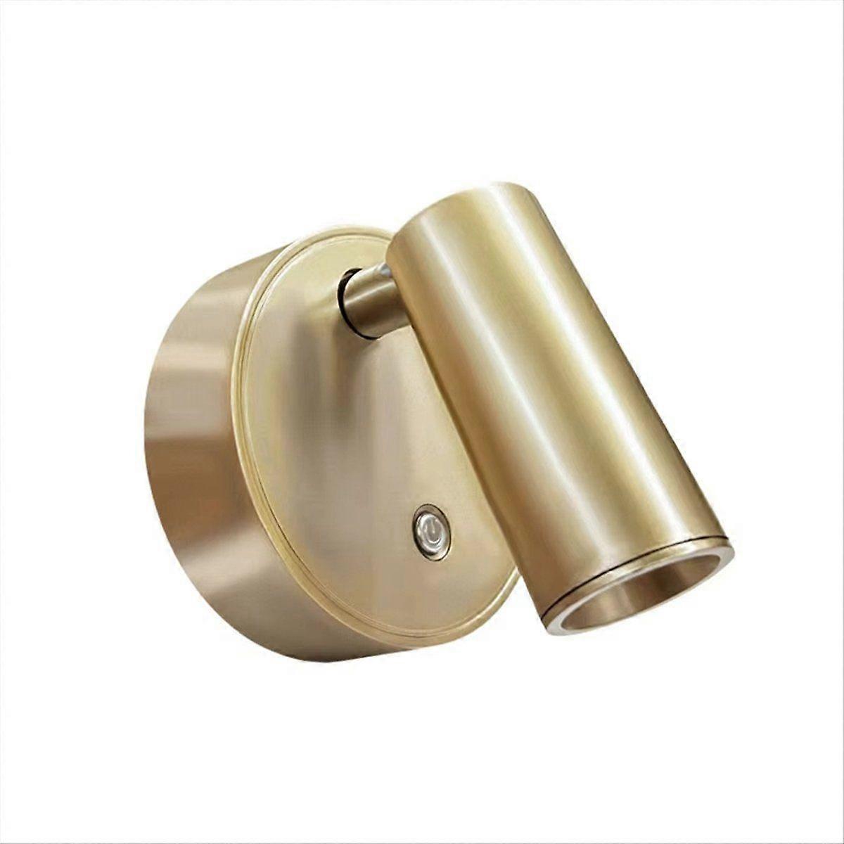 Magnetic LED Wall Lamp USB Rechargeable Touch Switch Wall Lights Spotlight Cordless Dimmable Bedroo