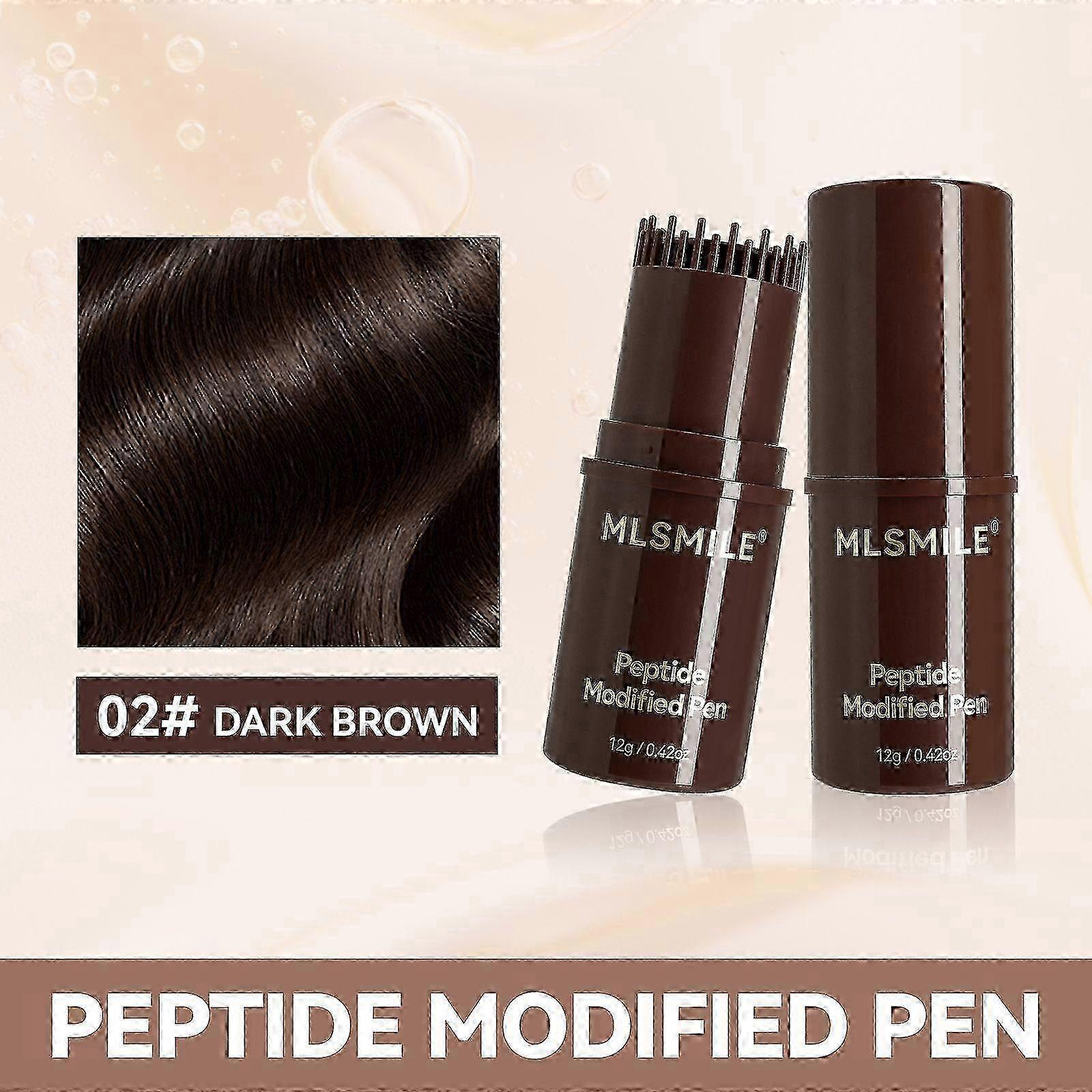 Hair Dye Comb - Color Brush with Instant Coverage, Gray Hairs Stick for Quick s, Portable Design with Smooth Application, Home Salon T