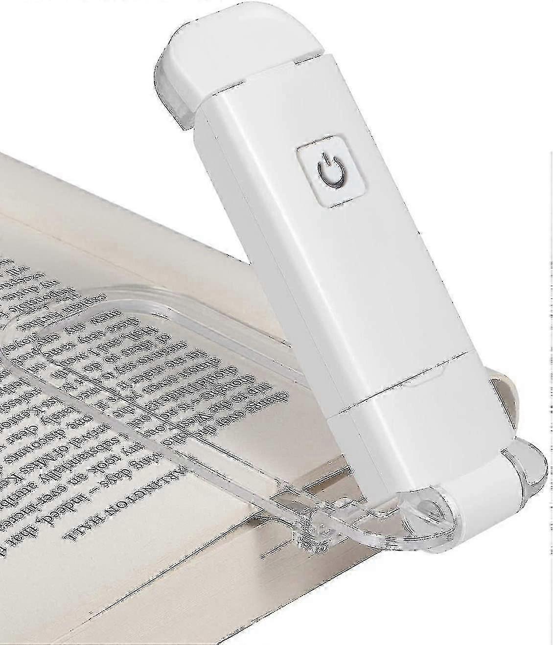 Reading Light, Book Light Clip On Book, Led Reading Light With Usb Rechargeable, Brightness Adjustable For Eye Protection Starlight-mxbc