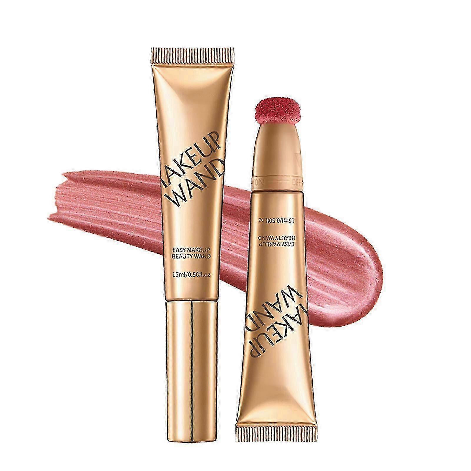 Liquid Highlight Stick With Brush Head For Precises Makeup And Convenient Powder Removal Without Caking 15ml