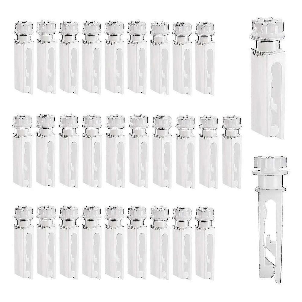 30pcs Vertical Blind Stem Replacement White Stems For Vertical Window Blind Vertical Blind Stem