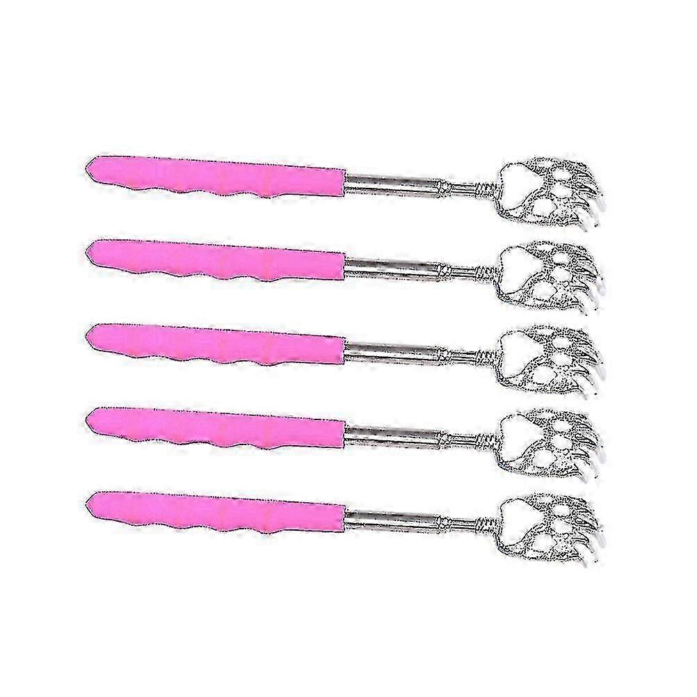 5pcs Scratch Tool Creative Metal Flexible Scratch Device Back Scratcher Flexible Scratch Tool For Of