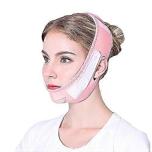 Face Lifting Bandage,slimming Mask Reusable V Line Slimming Double Chin Reducer Up Belt Shaped Bandages Anti