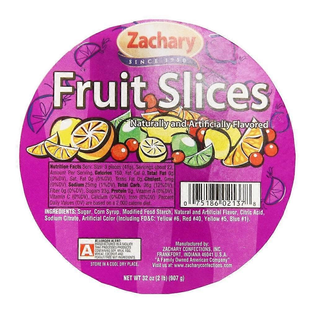 Zachary Assorted Fruit Slices, 32 Oz