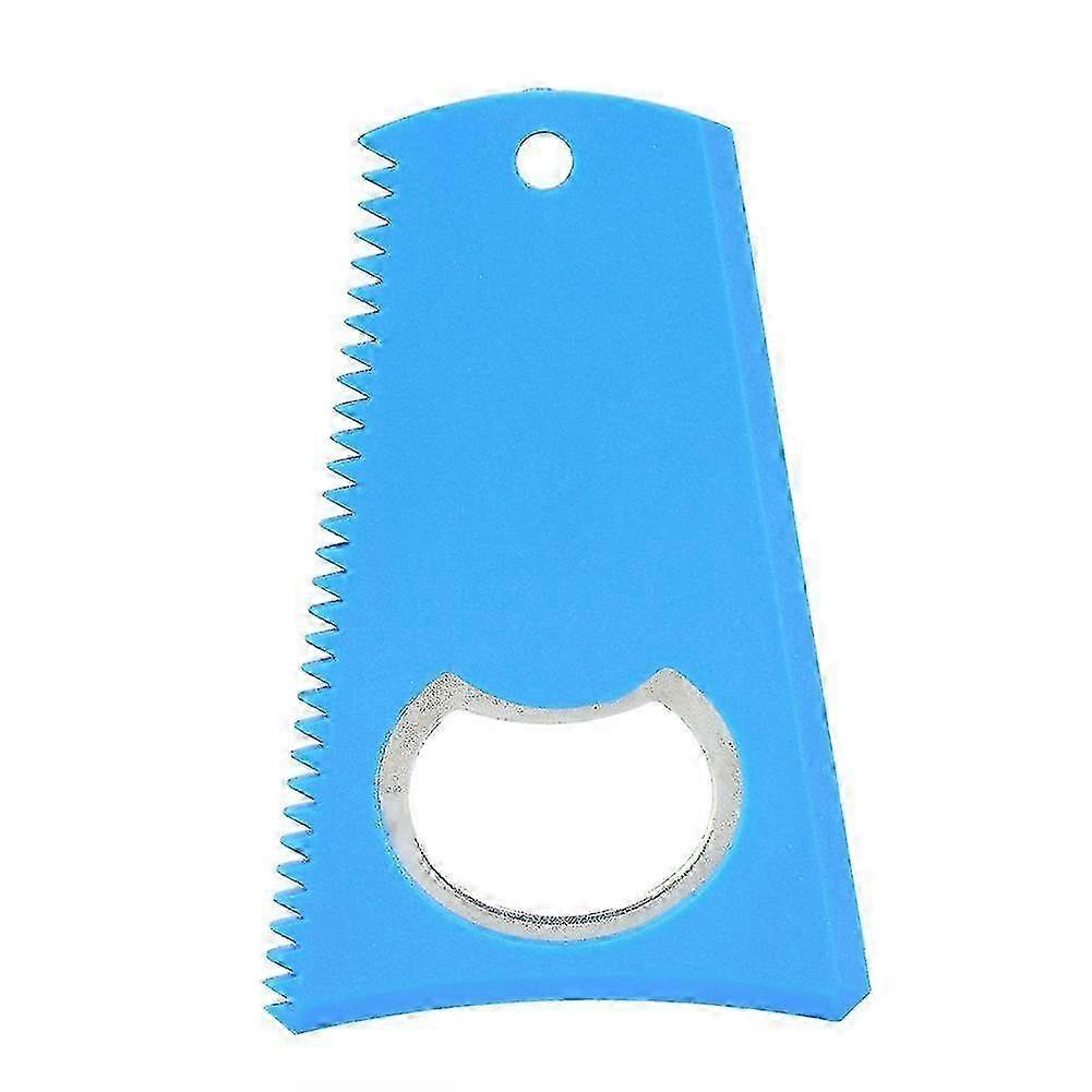 Quality Portable Surfboard Board Wax Comb Remover Cleaning Tool Accessory(blue)