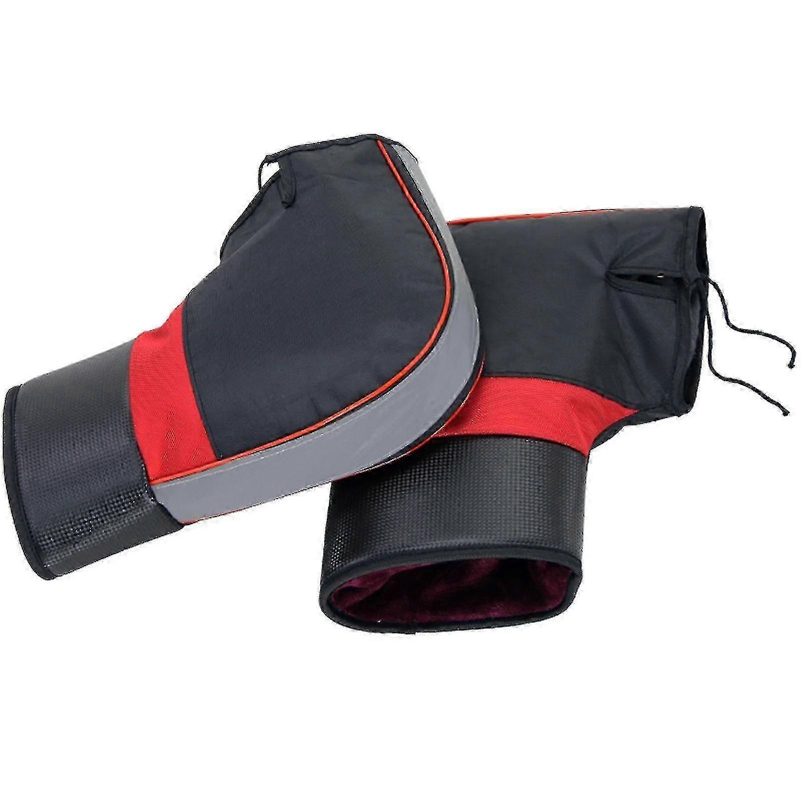 2pcs כפפות כידון מזג אוויר קר אופני הרים Mtb אופניים בר אופניים כיסויים חמים יותר