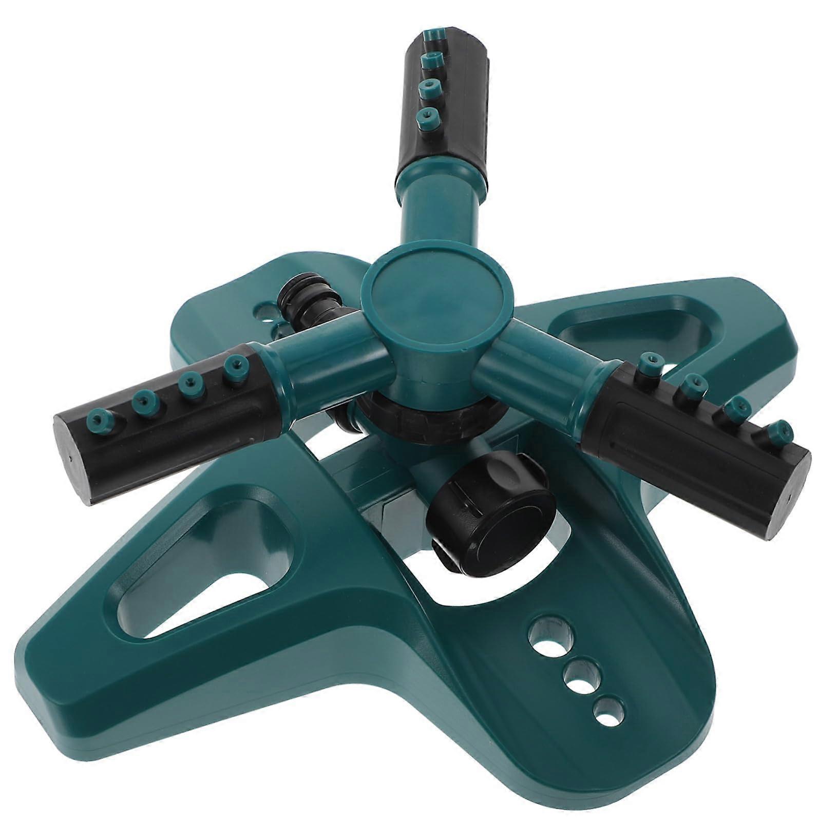 Rotating Lawn Sprinkler with Stable Base WaterPowered Garden Irrigation Nozzle for Wide Coverage