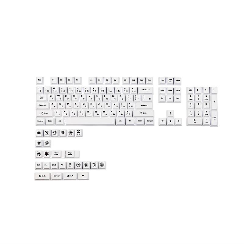 129 Keys Cherry Profile Dye Sublimation for MX Cherry Mechanical Keyboard