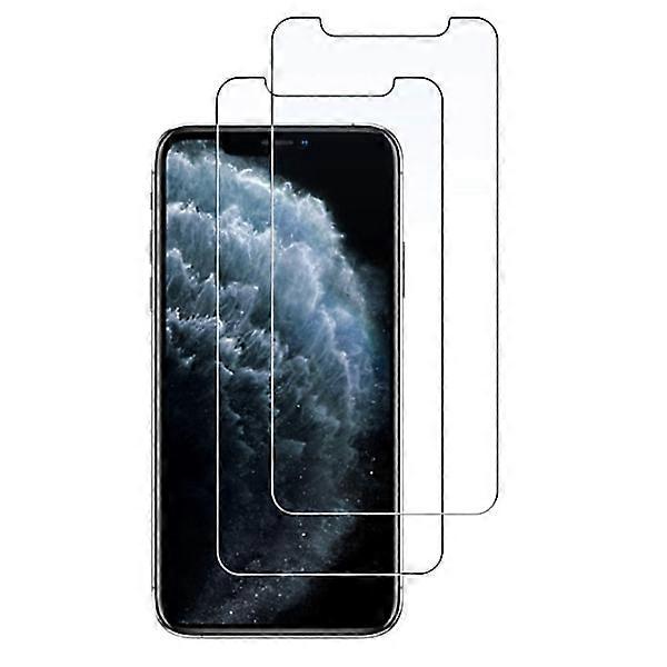 2-Pack compatible with iPhone 11 / XR tempered glass