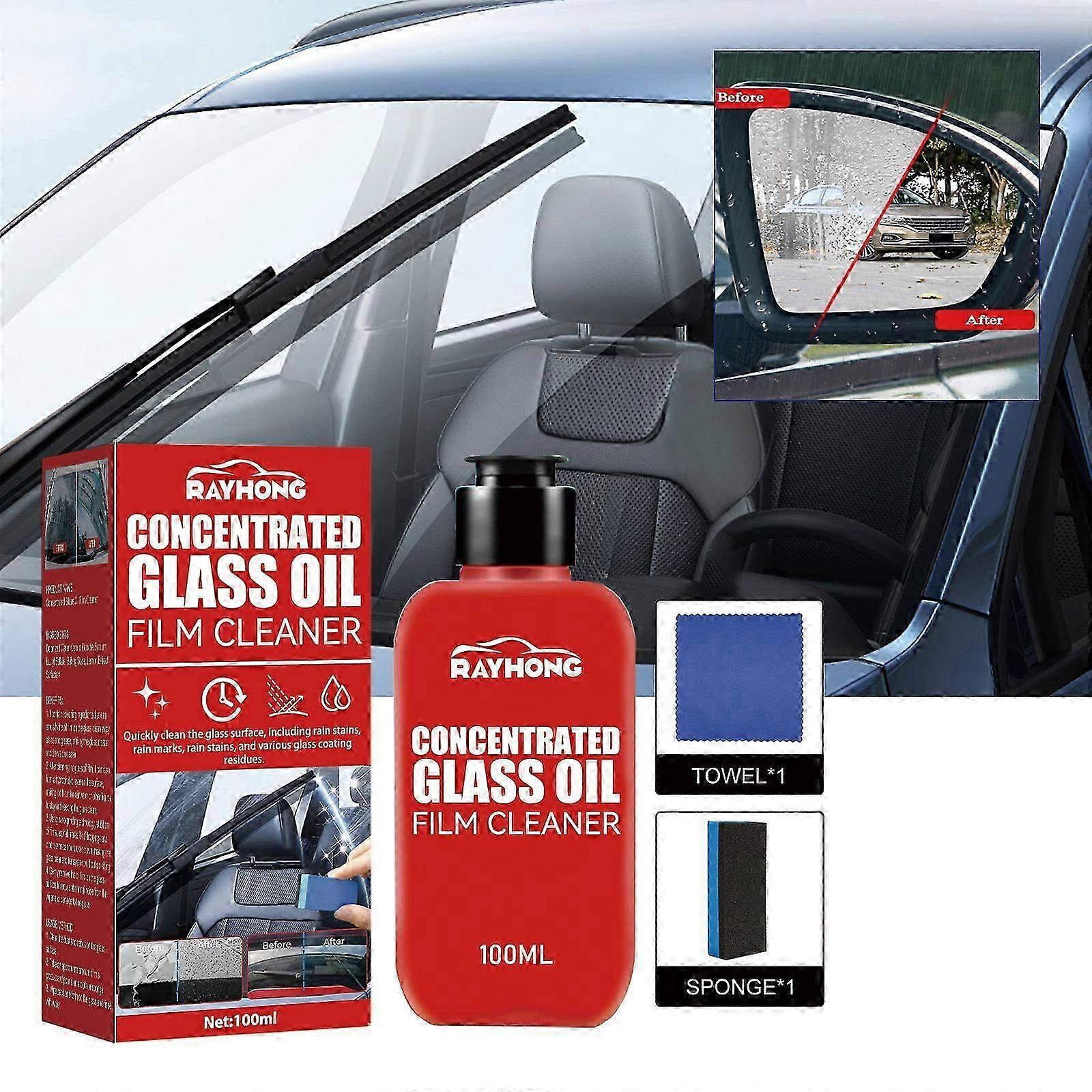Concentrated Glass Cleaner for Streak-Free Windshields & Windows  Eco-Friendly, Easy & Powerful