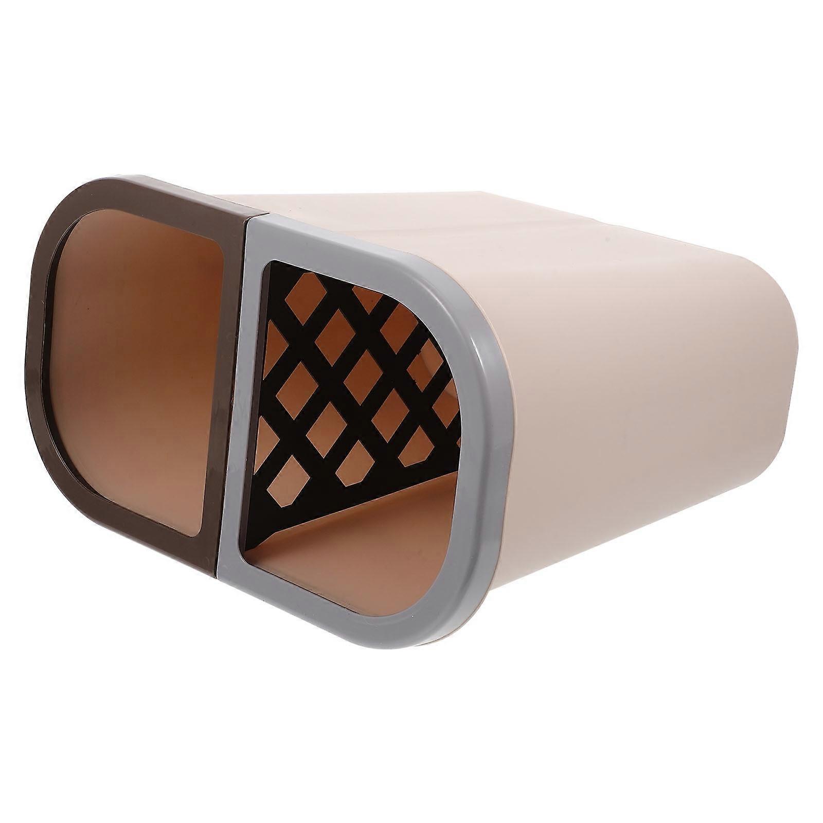 Double Compartment Rubbish Bin Kitchen Trash Can Garbage Bin Garbage Separation Can